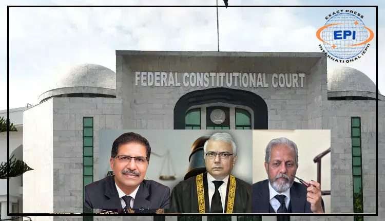 آئینی عدالت میں بیرسٹرعلی ظفر کی ایڈیشنل اٹارنی جنرل سے تلخ کلامی