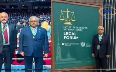جسٹس امین الدین خان نے سینٹ پیٹرزبرگ لیگل فورم میں پاکستان کی نمائندگی کی