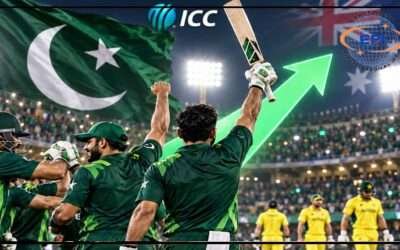 پاکستان نے آئی سی سی ون ڈے رینکنگ میں آسٹریلیا کو پیچھے چھوڑ دیا